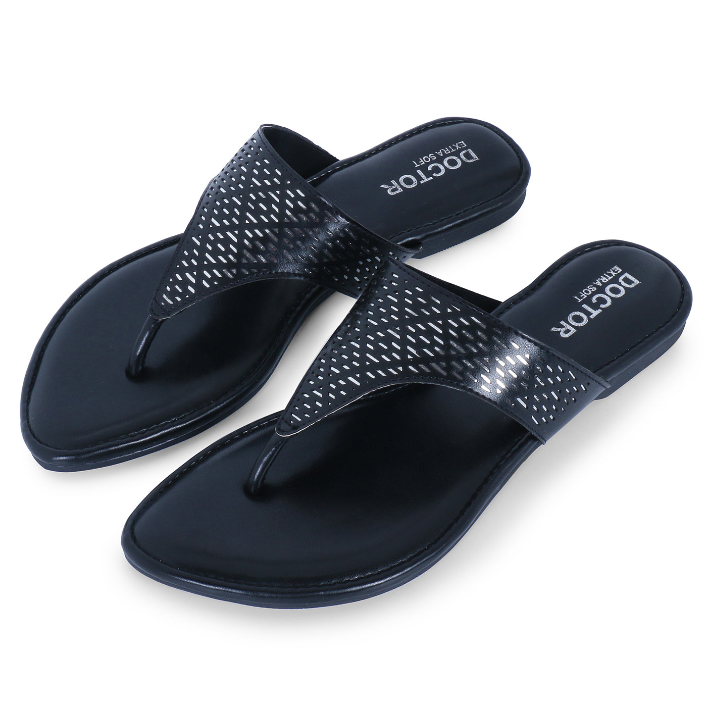 DOCTOR EXTRA SOFT D-651 Chappal Ortho Care Orthopaedic and Diabetic Comfort Doctor Flip-Flop and House Slipper's for Women's