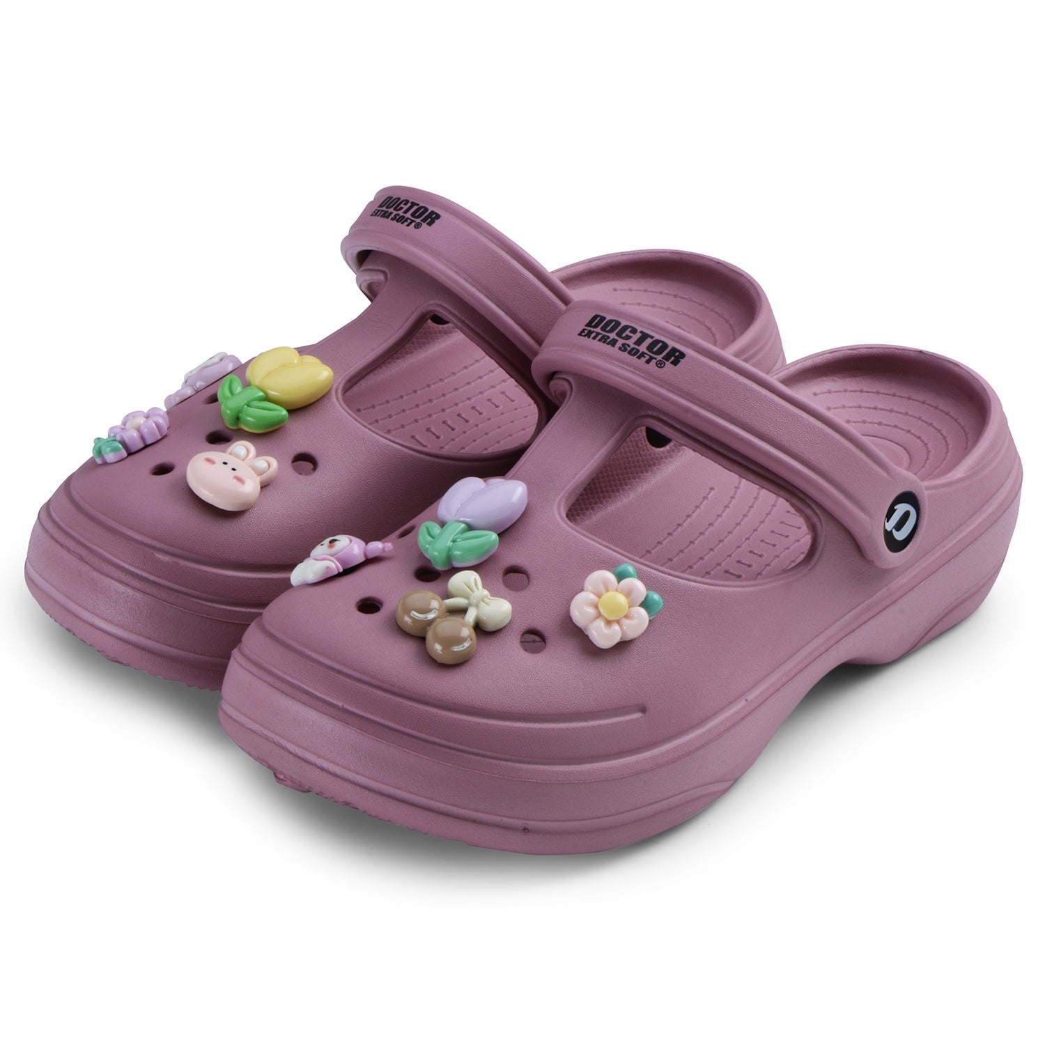 DOCTOR EXTRA SOFT D-511 Women's Clogs — Anti-Skid