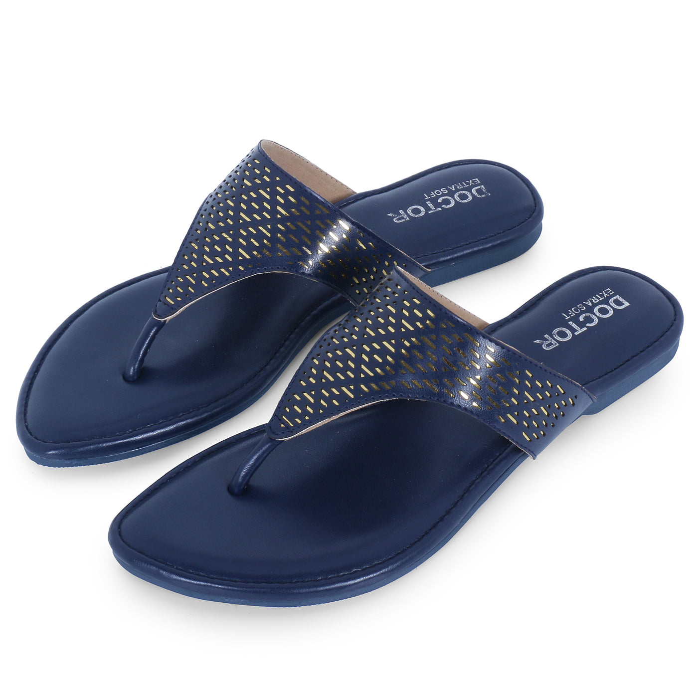 DOCTOR EXTRA SOFT D-651 Chappal Ortho Care Orthopaedic and Diabetic Comfort Doctor Flip-Flop and House Slipper's for Women's