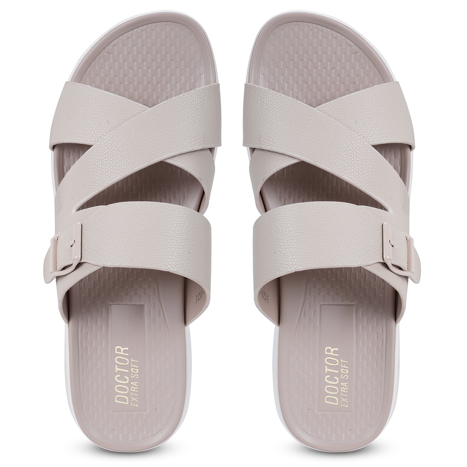 DOCTOR EXTRA SOFT Women's Flip Flops | Anti-Skid, Waterproof, Lightweight | D-656