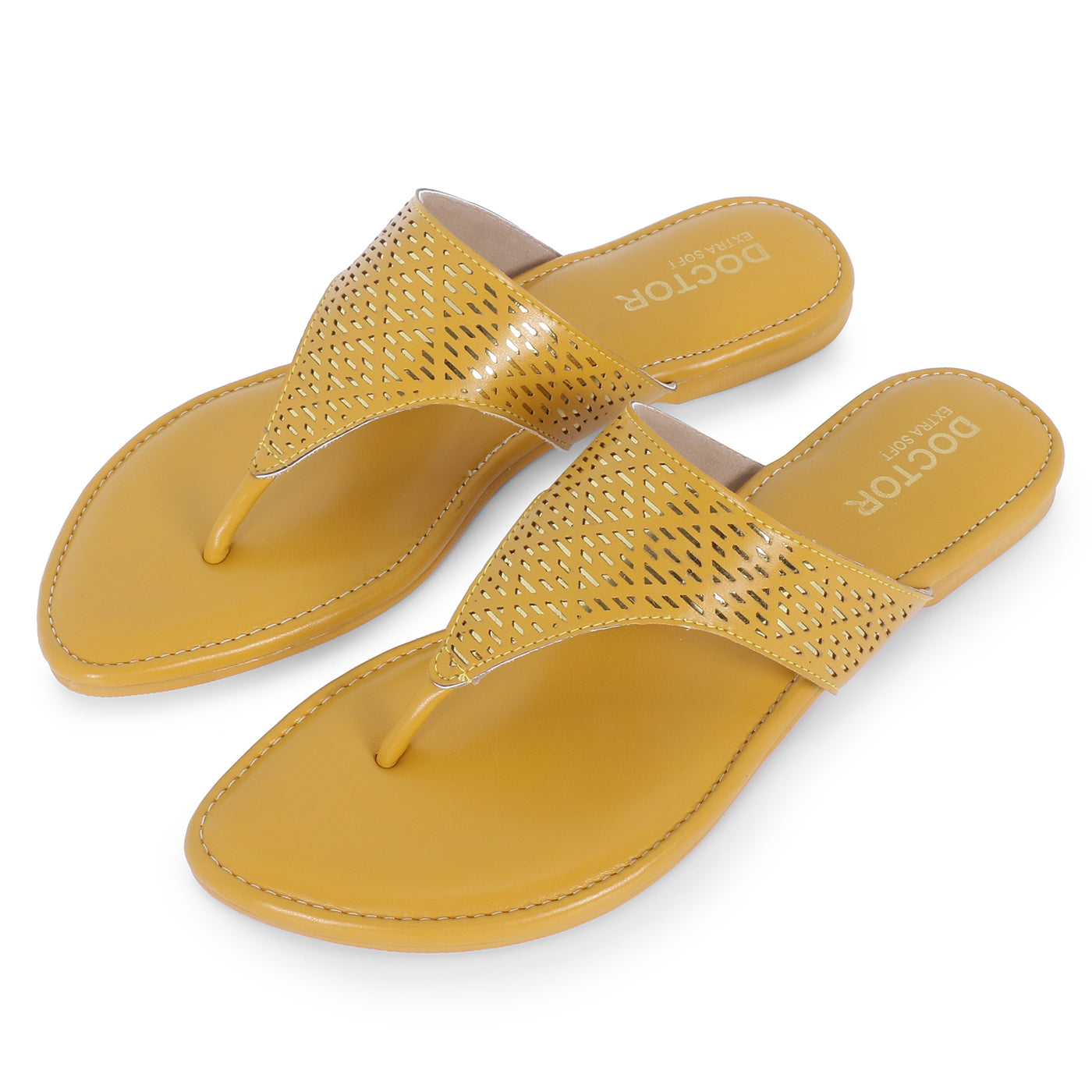 DOCTOR EXTRA SOFT D-651 Chappal Ortho Care Orthopaedic and Diabetic Comfort Doctor Flip-Flop and House Slipper's for Women's