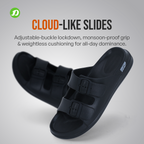 DOCTOR EXTRA SOFT D-505 Men's Slider Slippers — Cushioned & Anti-Skid