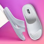 DOCTOR EXTRA SOFT D-534 Men's Orthopedic Acupressure Sliders/Slippers with Cushion FootBed for Adult| Comfortable & Light Weight | Stylish & Anti-Skid| Waterproof & Everyday Flip Flops for Gents/Boys