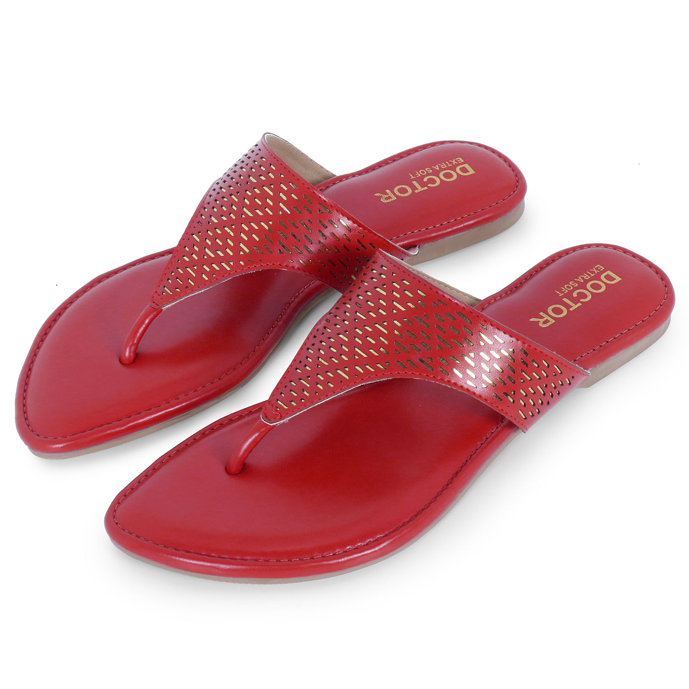 DOCTOR EXTRA SOFT D-651 Chappal Ortho Care Orthopaedic and Diabetic Comfort Doctor Flip-Flop and House Slipper's for Women's
