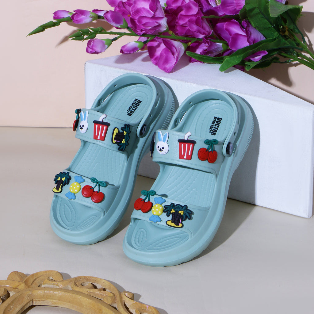DOCTOR EXTRA SOFT Women's Sandals | Anti-Skid, Waterproof, Lightweight | D-552