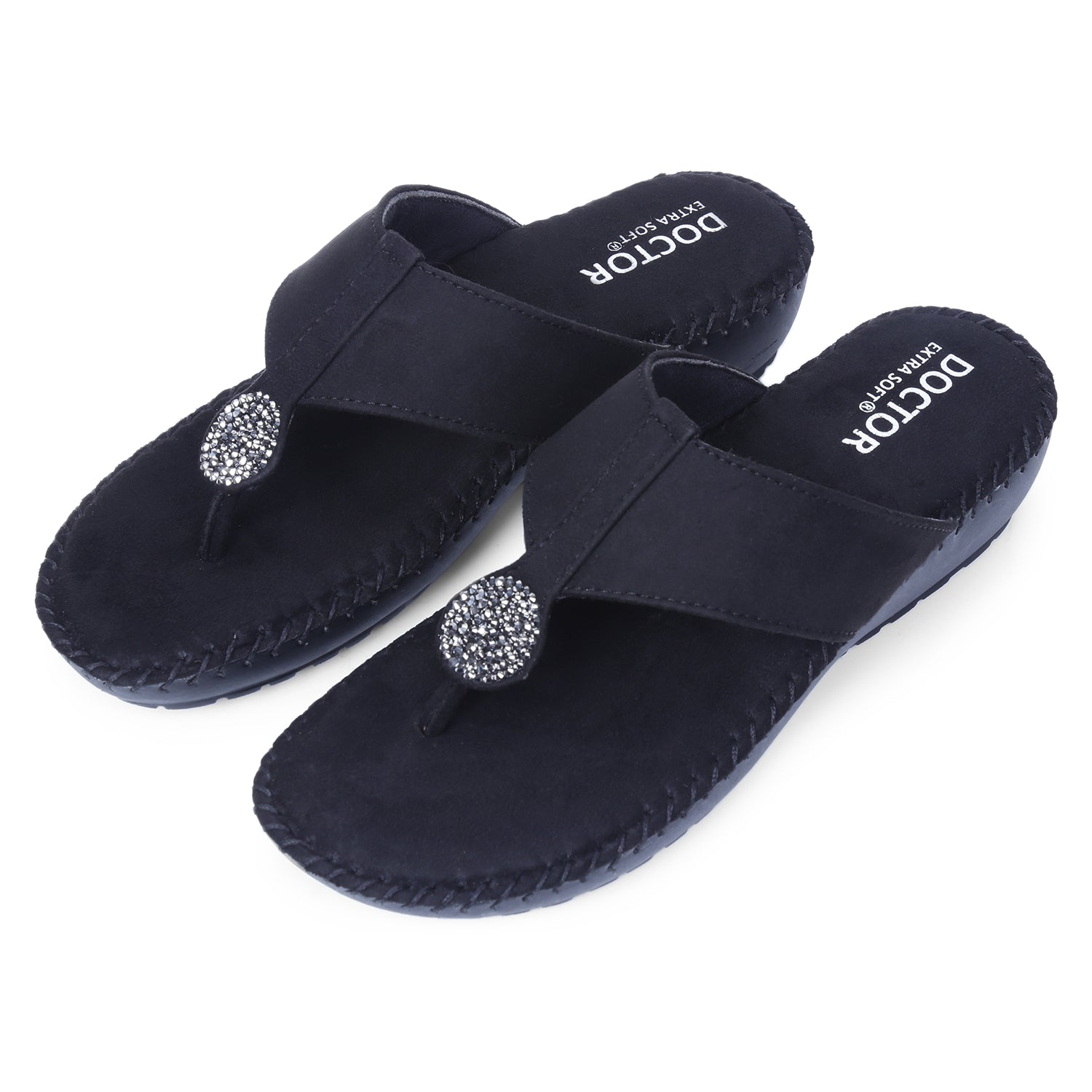 Slippers with jewels hot sale