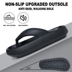 DOCTOR EXTRA SOFT Women's Flip Flops | Anti-Skid, Waterproof, Lightweight | D-541