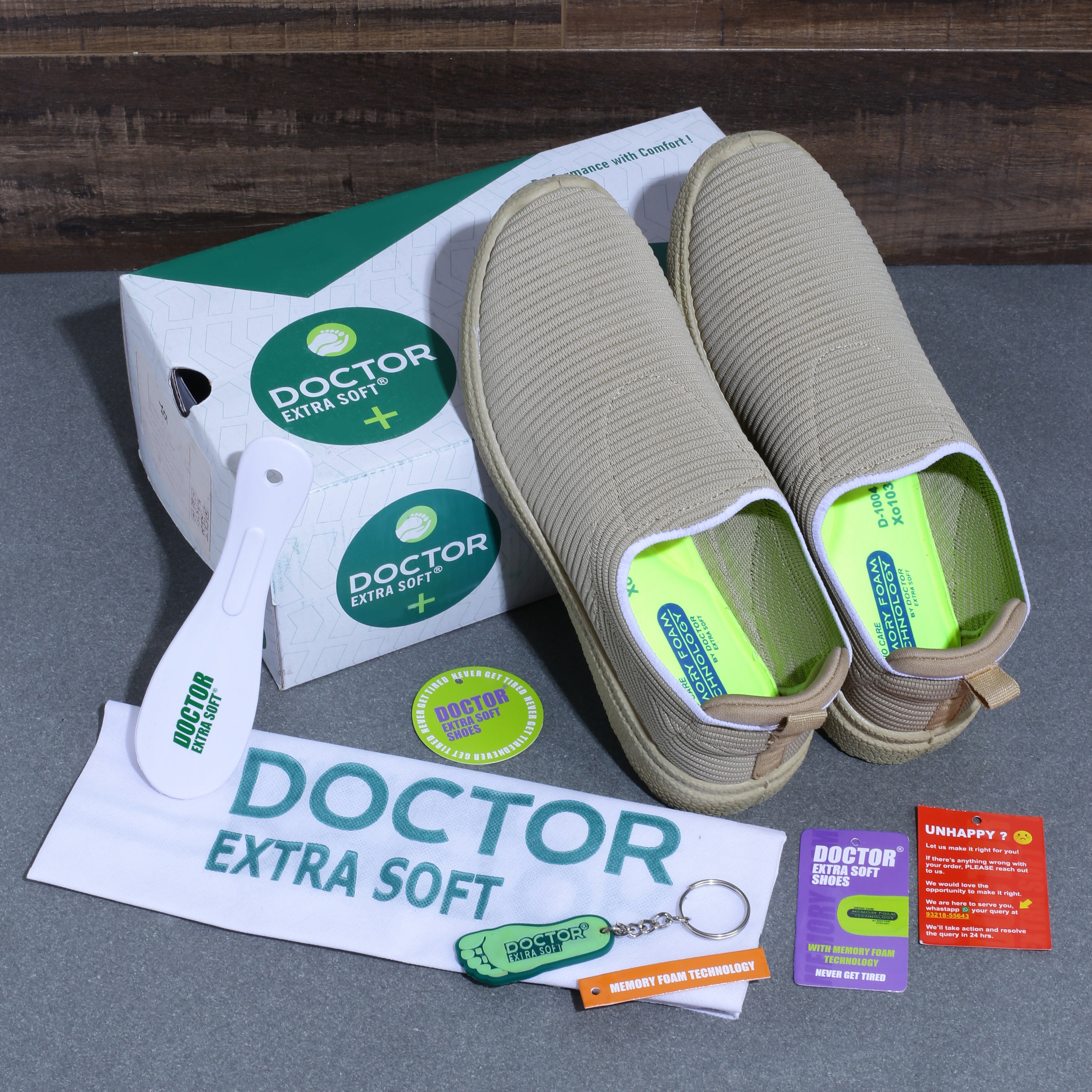 DOCTOR EXTRA SOFT D-1004 Lightweight Memory Foam Women's Shoes | Walking,Gym,Training,Running,Casual,Sports,Athletics| Stylish,Flexible,Comfortable| Slip-On,Loafers,Lace-up,Sneaker for Ladies & Girls