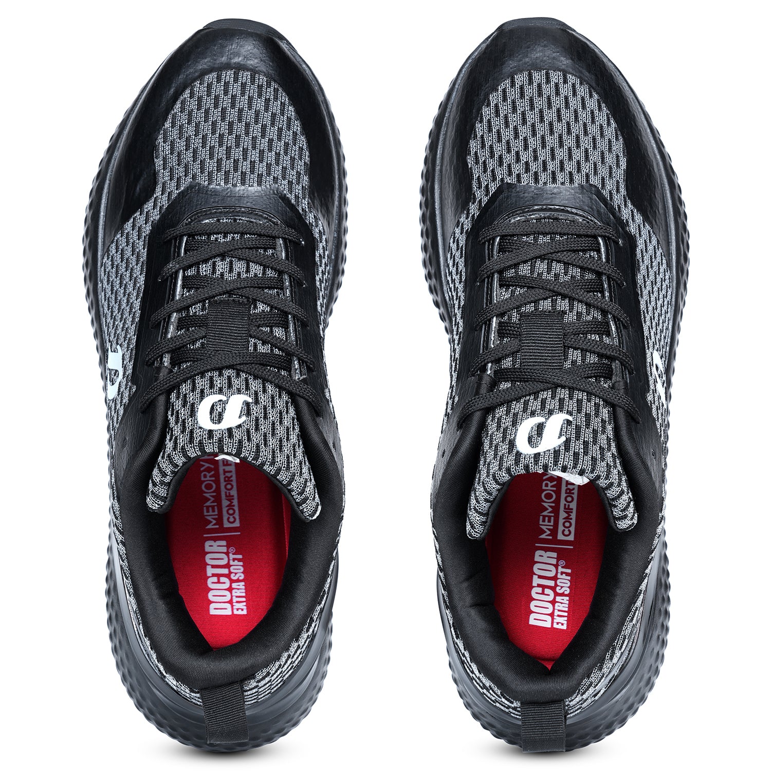DOCTOR EXTRA SOFT Shoes | Memory Foam, Lightweight, Cushioned | D-2015