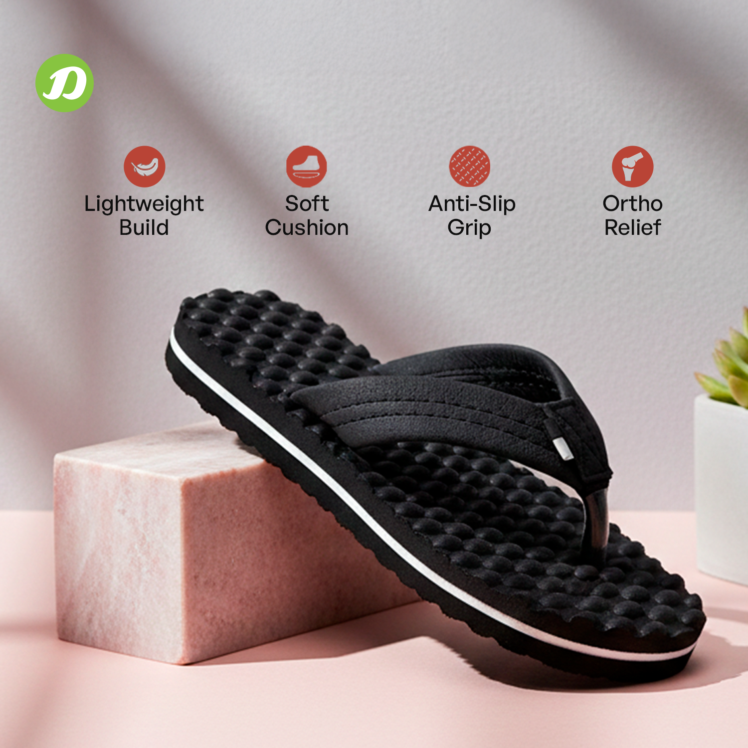 DOCTOR EXTRA SOFT D-30 Men's Flip Flops
