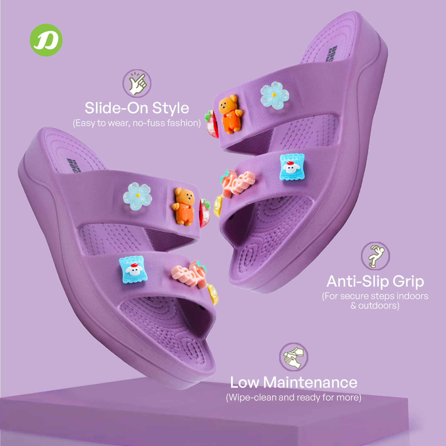 DOCTOR EXTRA SOFT Slippers | Lightweight, Cushioned | D-540