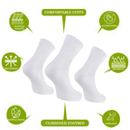 DOCTOR EXTRA SOFT 301 Men's Premium Cushioned Bamboo Ankle Socks| Half Terry, Odour-Free & Breathable| Ideal For Sports, Sneaker, Running, Gym Training, Athletic| Everyday Use Gent's/Boys PACK OF 3 (Free Size)