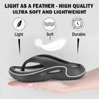 DOCTOR EXTRA SOFT Men's Premium Slippers with Soft Acupressure Foot Massager for Adult | Comfortable & Light Weight| Stylish & Anti-Skid | Casual Waterproof & Everyday Flip Flops for Gents & Boys D-544