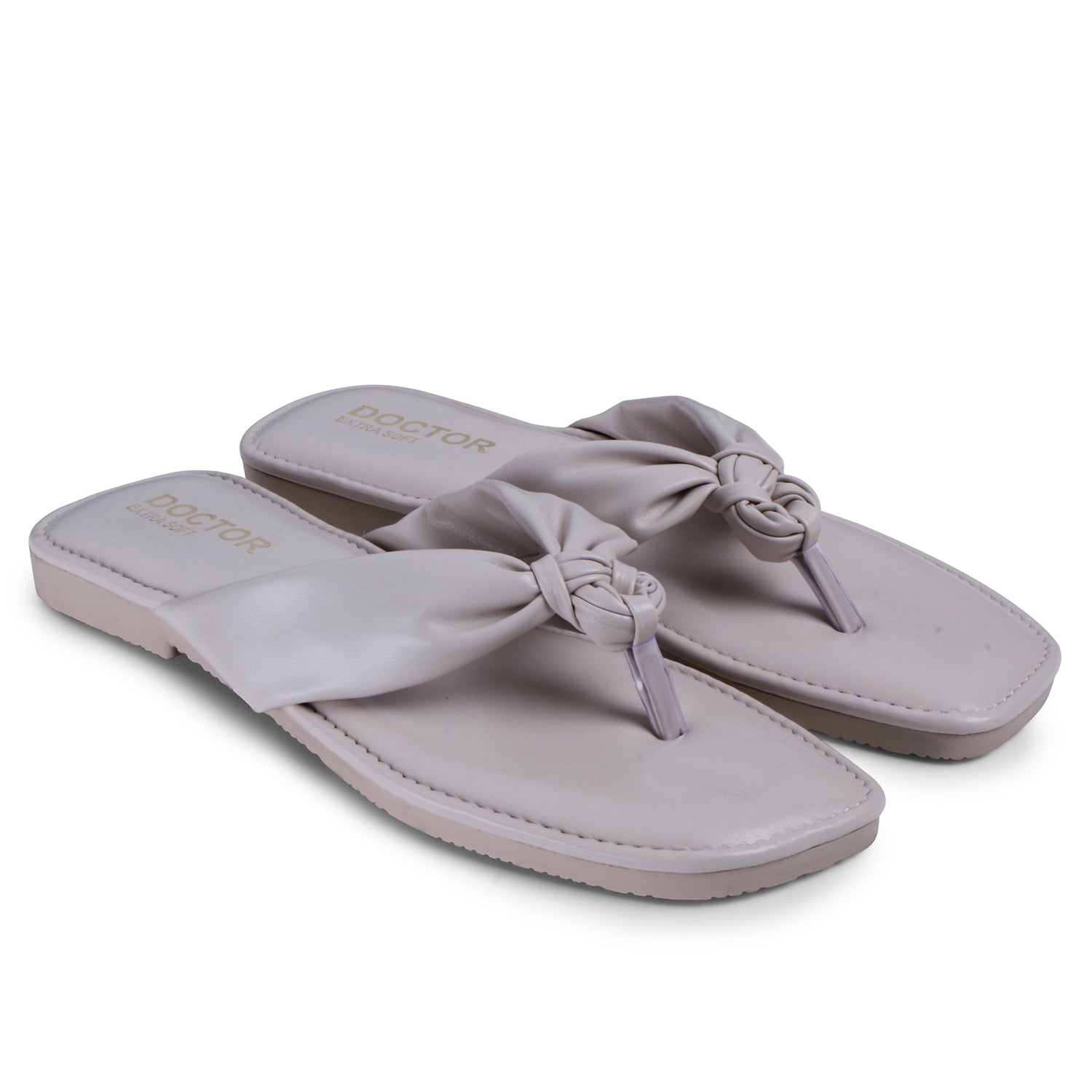 DOCTOR EXTRA SOFT D-653 Fashionable Stylish Trendy Memory Foam Flat Thong Flip Flop/Slippers for Women| Comfortable & Lightweight| Breathable & Anti-Slip| Outdoor Casual Chappals Sandals Ladies/Girls