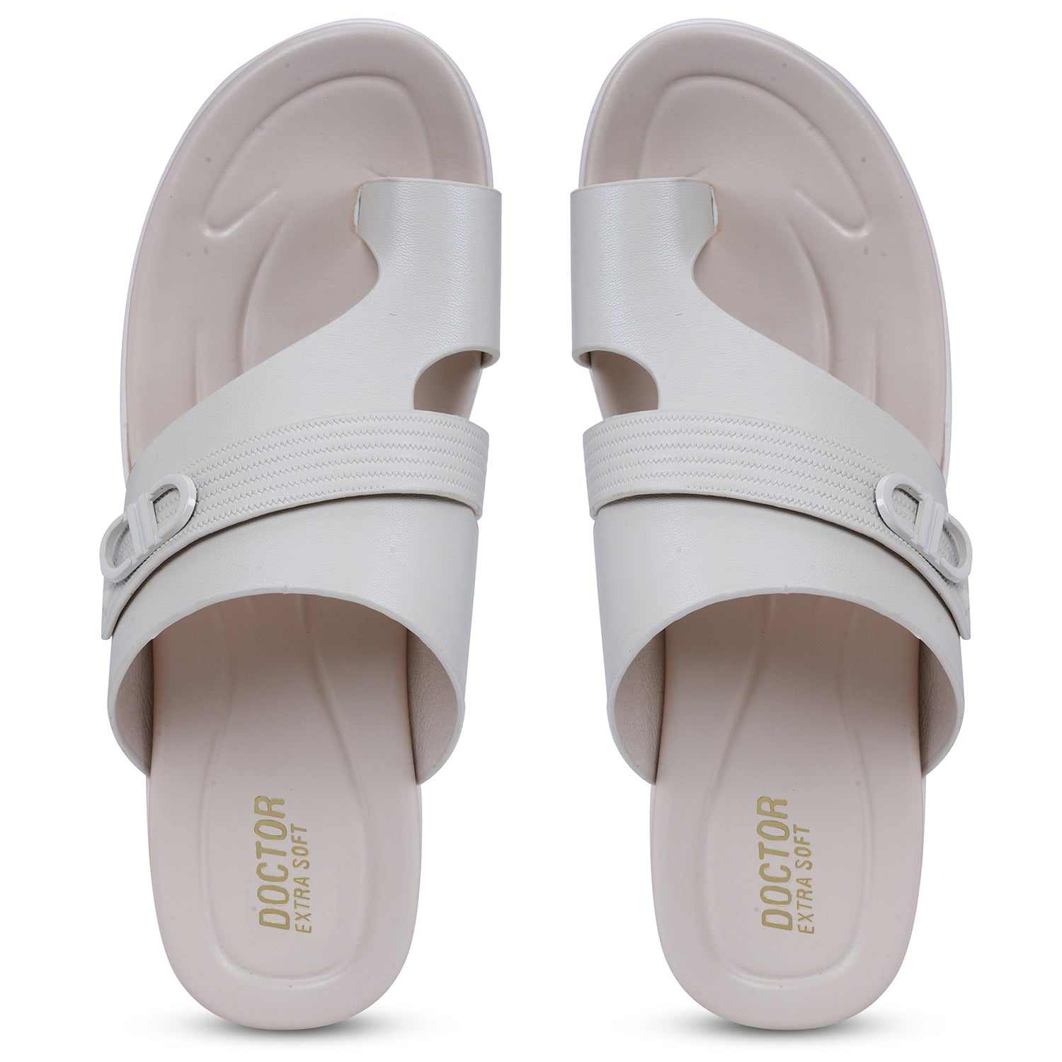 DOCTOR EXTRA SOFT Women's Flip Flops | Anti-Skid, Waterproof, Lightweight | D-655
