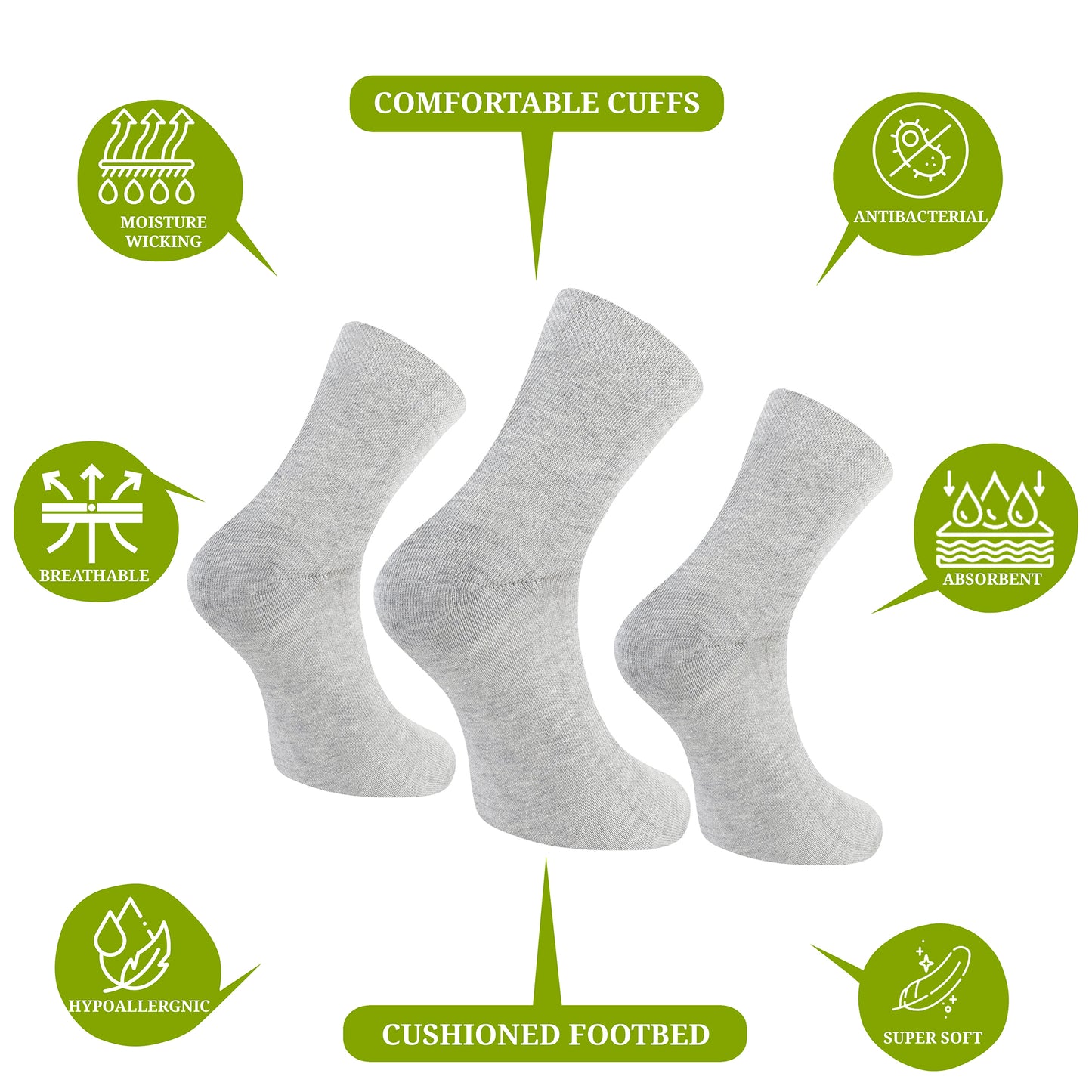 DOCTOR EXTRA SOFT D-302 Men's Premium Cushioned Cotton Ankle Socks| Half Terry,Odour-Free & Breathable| Ideal For Sports,Sneaker,Running,GymTraining,Athletic| Everyday Use Gent's/Boys PACK OF 5 (Free Size)
