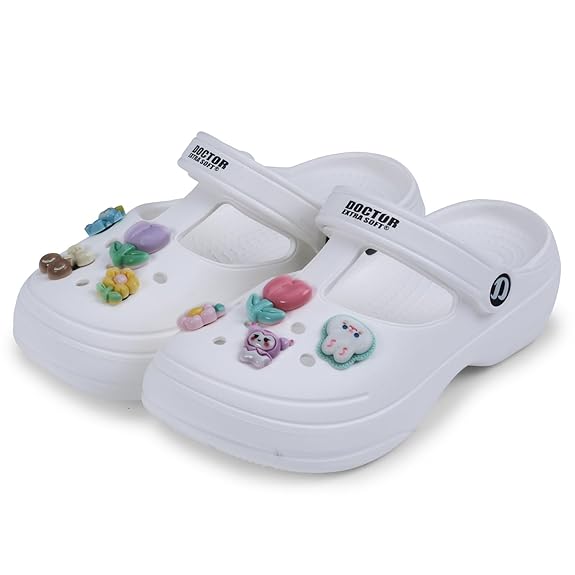 DOCTOR EXTRA SOFT D-511 Women's Clogs — Anti-Skid