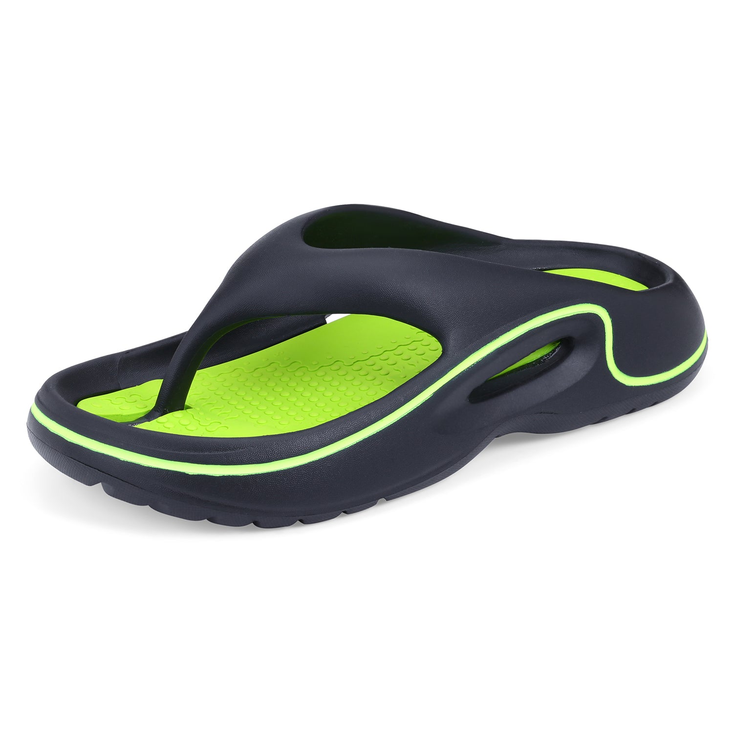 DOCTOR EXTRA SOFT Men's Premium Slippers with Soft Acupressure Foot Massager for Adult | Comfortable & Light Weight| Stylish & Anti-Skid | Casual Waterproof & Everyday Flip Flops for Gents & Boys D-544