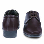 DOCTOR EXTRA SOFT Men’s Black Formal Shoes– Classic Office Business Dress Shoes, Slip On & Lace Up Style, Lightweight Cushioned Sole, Non-Slip Professional Work, Wedding,Party & Casual Footwear D-851