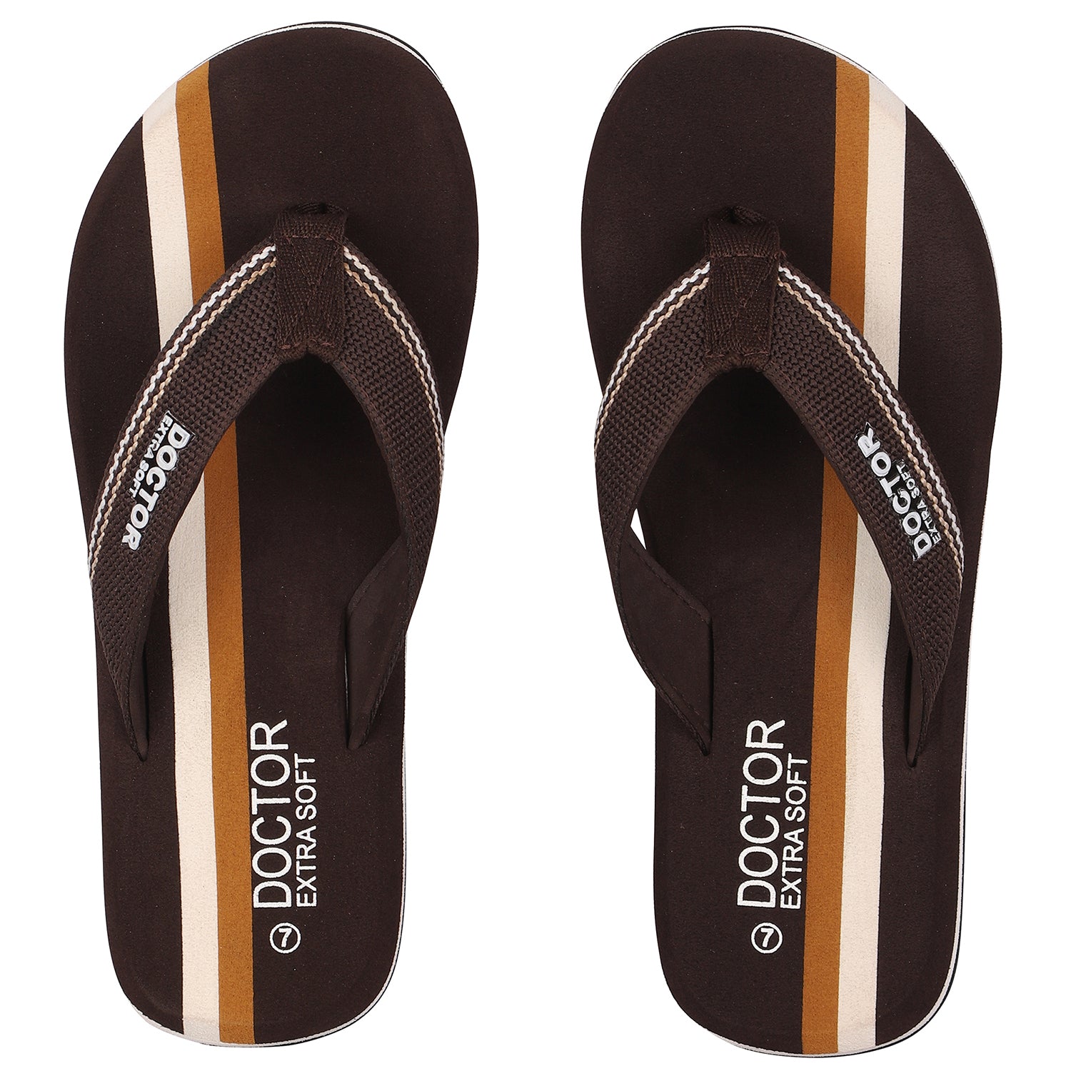 DOCTOR EXTRA SOFT D-33 Slipper Care Orthopaedic and Diabetic Super Fit Comfort Doctor Slipper, Dr. Slipper, Flip-Flop, Slides and House Slipper for Men's