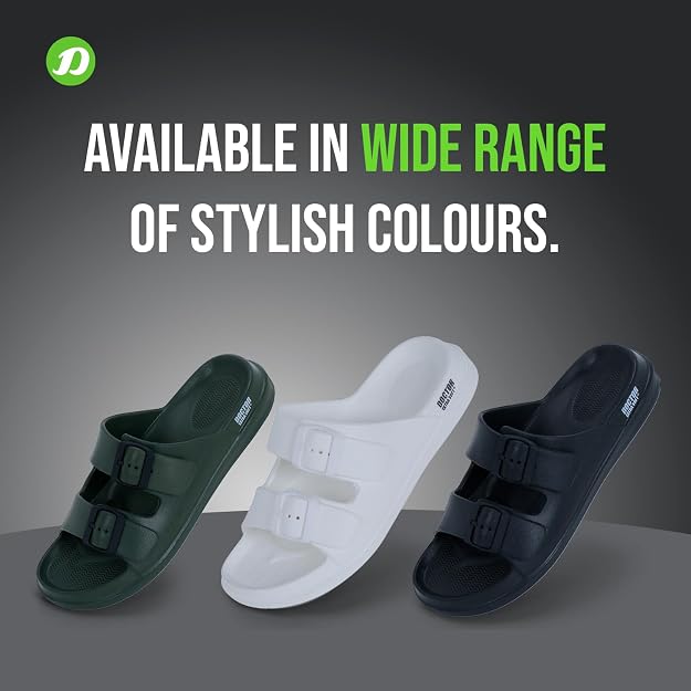 DOCTOR EXTRA SOFT D-505 Men's Slider Slippers — Cushioned & Anti-Skid