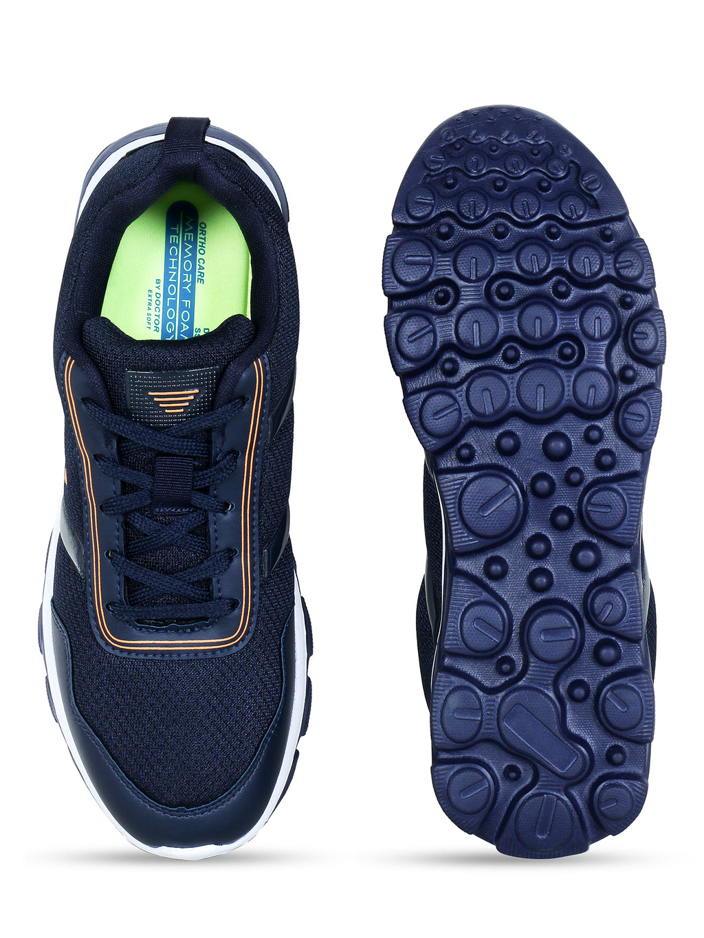 DOCTOR EXTRA SOFT D-2003 Memory Foam Mens Running Shoe with EVA Sole | Sports,Gym,Training,Walking,Jogging,Casual,School | Lightweight & Comfortable| Sneakers Lace-Up Athletics Loafer Gent's & Boy's