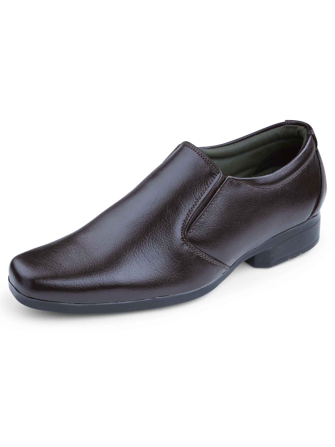 DOCTOR EXTRA SOFT Men’s Black Formal Shoes– Classic Office Business Dress Shoes, Slip On Style, Lightweight Cushioned Sole, Non-Slip Professional Work, Wedding,Party & Casual Footwear D-852