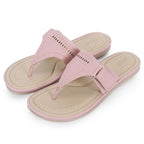 DOCTOR EXTRA SOFT D-608 Women's Flat Memory Foam Chappals, Fashionable Stylish Casual Comfortable Diabetic Orthopedic Lightweight Synthetic Slip-on Sandals with Adjustable Strap for Ladies