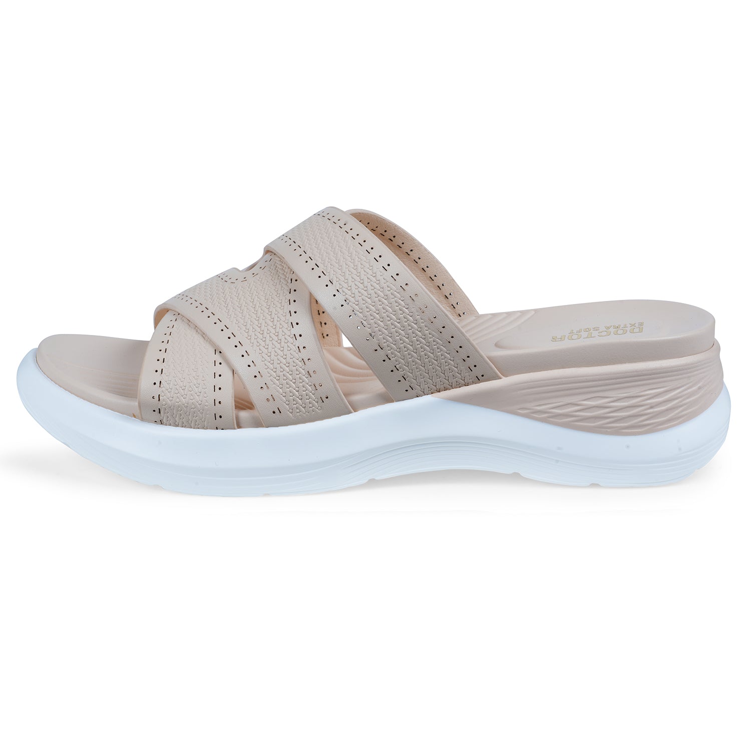 DOCTOR EXTRA SOFT Women's Flip Flops | Anti-Skid, Waterproof, Lightweight | D-654