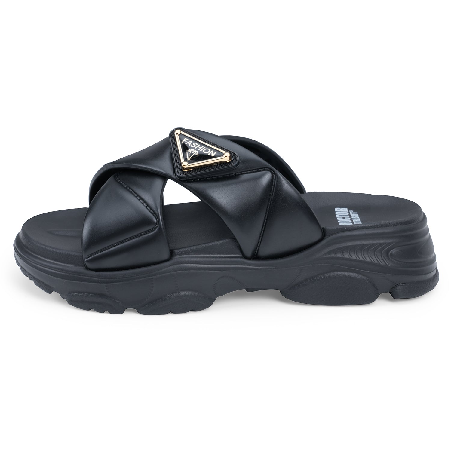DOCTOR EXTRA SOFT Women's Flip Flops | Anti-Skid, Waterproof, Lightweight | D-521