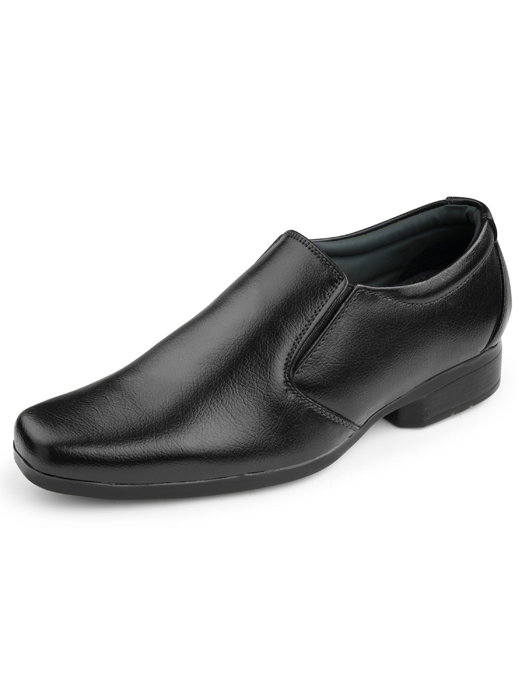 DOCTOR EXTRA SOFT Men’s Black Formal Shoes– Classic Office Business Dress Shoes, Slip On Style, Lightweight Cushioned Sole, Non-Slip Professional Work, Wedding,Party & Casual Footwear D-852