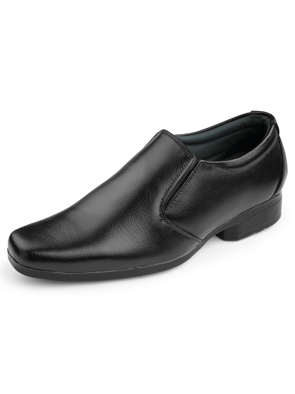 DOCTOR EXTRA SOFT Men’s Black Formal Shoes– Classic Office Business Dress Shoes, Slip On Style, Lightweight Cushioned Sole, Non-Slip Professional Work, Wedding,Party & Casual Footwear D-852