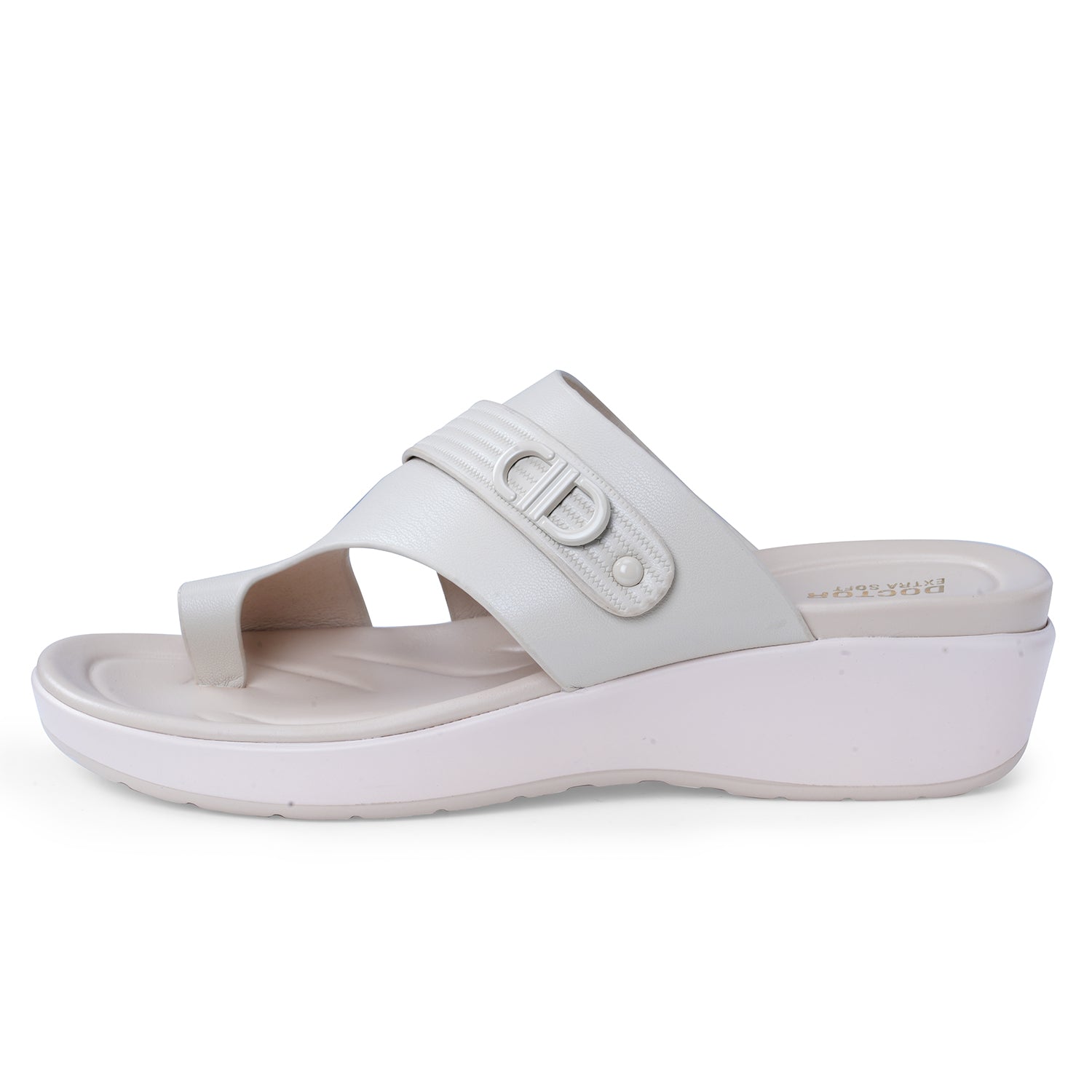 DOCTOR EXTRA SOFT Women's Flip Flops | Anti-Skid, Waterproof, Lightweight | D-655