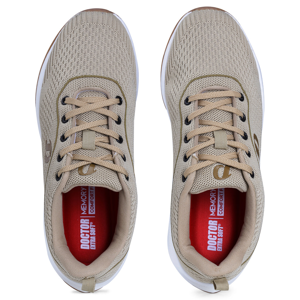 DOCTOR EXTRA SOFT D-2009 Mens Running Shoe with Memory Foam Insole & Ultrasoft Outsole|Sports,Gym,Training,Walking,Jogging,Casual,Athletics|Lightweight & Comfortable|Slipon Sneaker Lace-Up Gents Boys