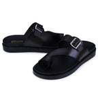 DOCTOR EXTRA SOFT F-1 Men's Leather Thong Sandals — Genuine Leather & Anti-Skid