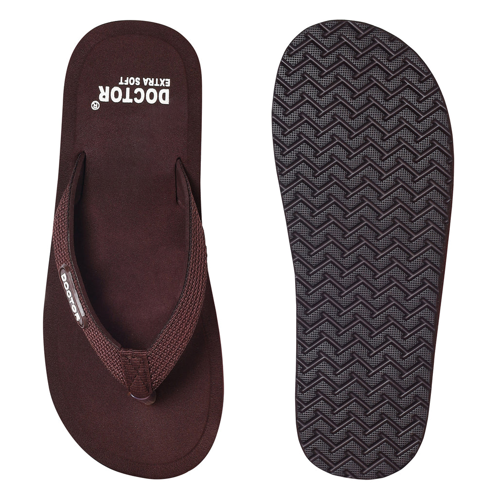 DOCTOR EXTRA SOFT D-13 Doctor Slippers for Women Orthopedic Diabetic Pregnancy Non-Slip Lightweight Cushion Comfortable Flat Mcr Casual Stylish Dr Chappals and House Flip flops For Ladies and Girl’s