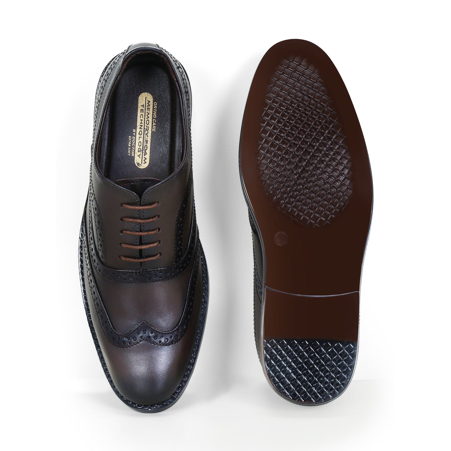 DOCTOR EXTRA SOFT D-803 Mens Genuine Leather Memory Foam Lace Up/Derby Uniform Dress Shoe| Oxford,Meetings,Office,Black,Formal,Occasions,Wedding,Parties,Casual| Comfort,Stylish,Lightweight Gents/Boys