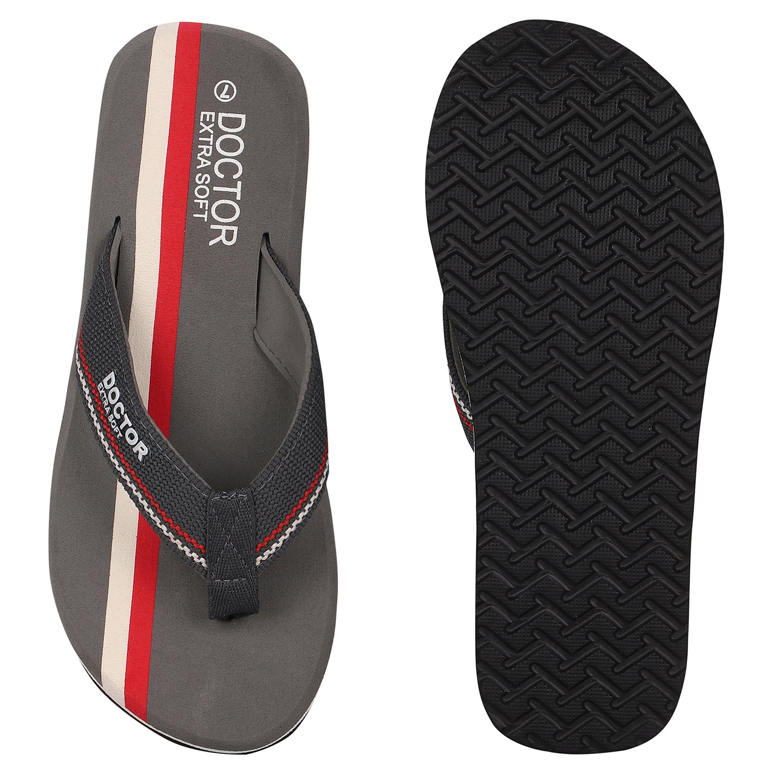 DOCTOR EXTRA SOFT D-33 Slipper Care Orthopaedic and Diabetic Super Fit Comfort Doctor Slipper, Dr. Slipper, Flip-Flop, Slides and House Slipper for Men's