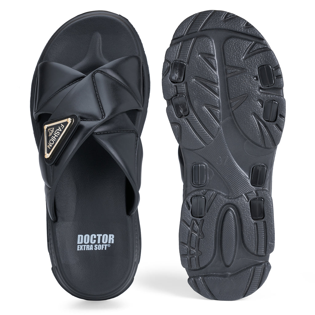 DOCTOR EXTRA SOFT Women's Flip Flops | Anti-Skid, Waterproof, Lightweight | D-521