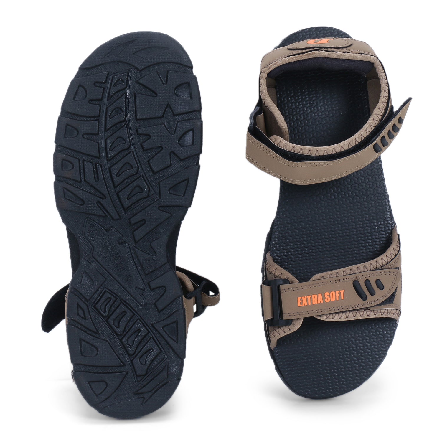 Doctor Extra Soft D-301 Men's Classic Athletic & Outdoor Casual Sandals/Floaters with Adjustable Cushion Strap for Adult | Comfortable & LightWeight |Stylish & Anti-Skid |Everyday Use for Gents/Boys