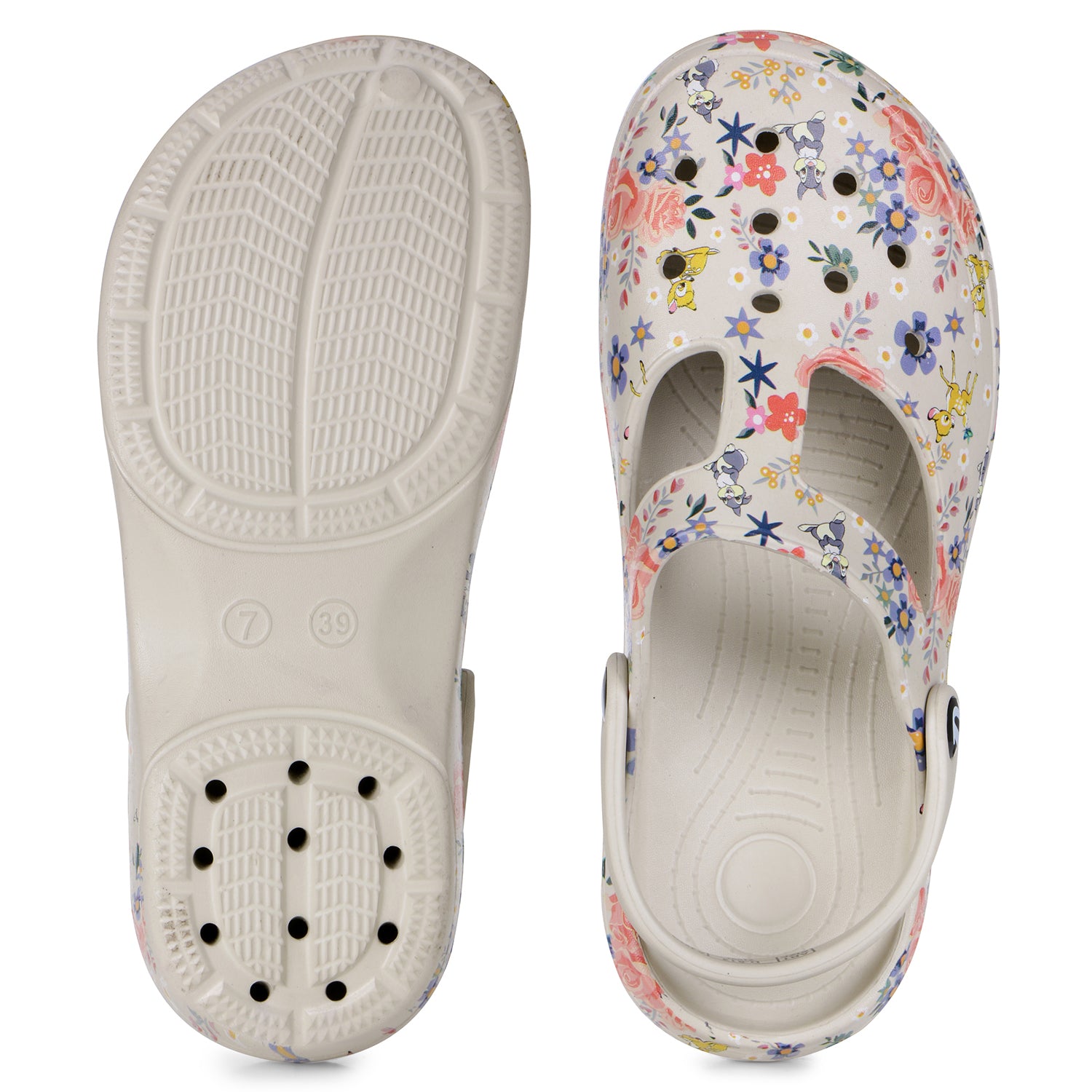 DOCTOR EXTRA SOFT D-512 Women's Classic Casual Clogs/Sandals with Adjustable Back Strap for Adult | Comfortable & Light Weight | Stylish & Anti-Skid | Waterproof & Everyday Use Mules for Girls/Ladies