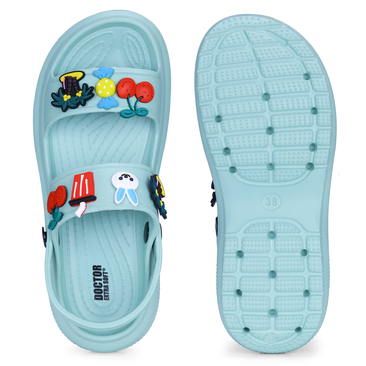 DOCTOR EXTRA SOFT D-552 Women's Clogs — Cushioned & Anti-Skid