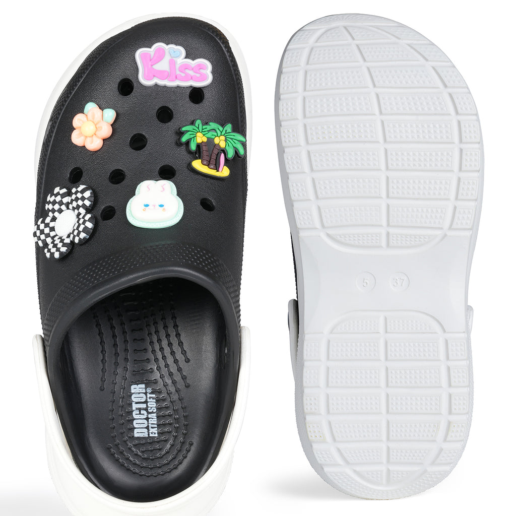 DOCTOR EXTRA SOFT Women's Slippers | Anti-Skid, Waterproof, Lightweight | D-555