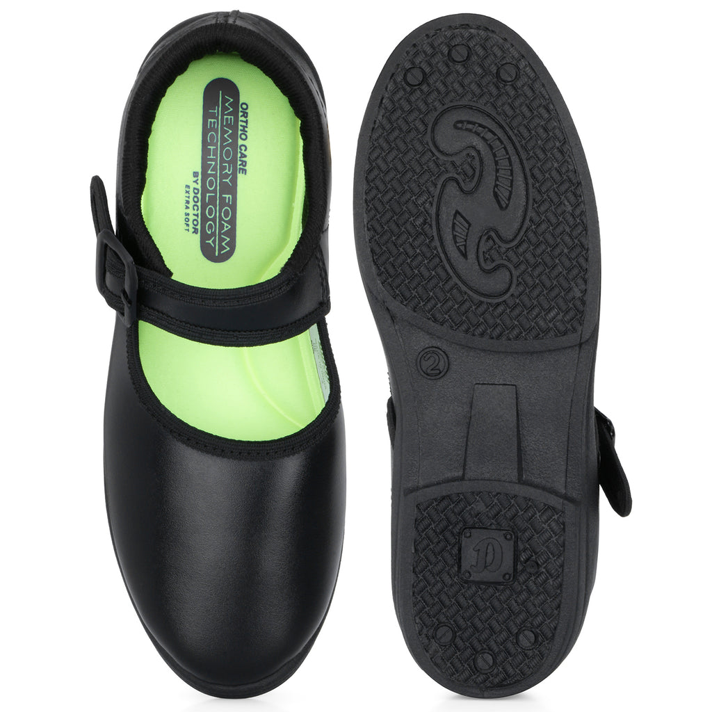 DOCTOR EXTRA SOFT D-3003 Women's School Shoes — Memory Foam & Anti-Skid