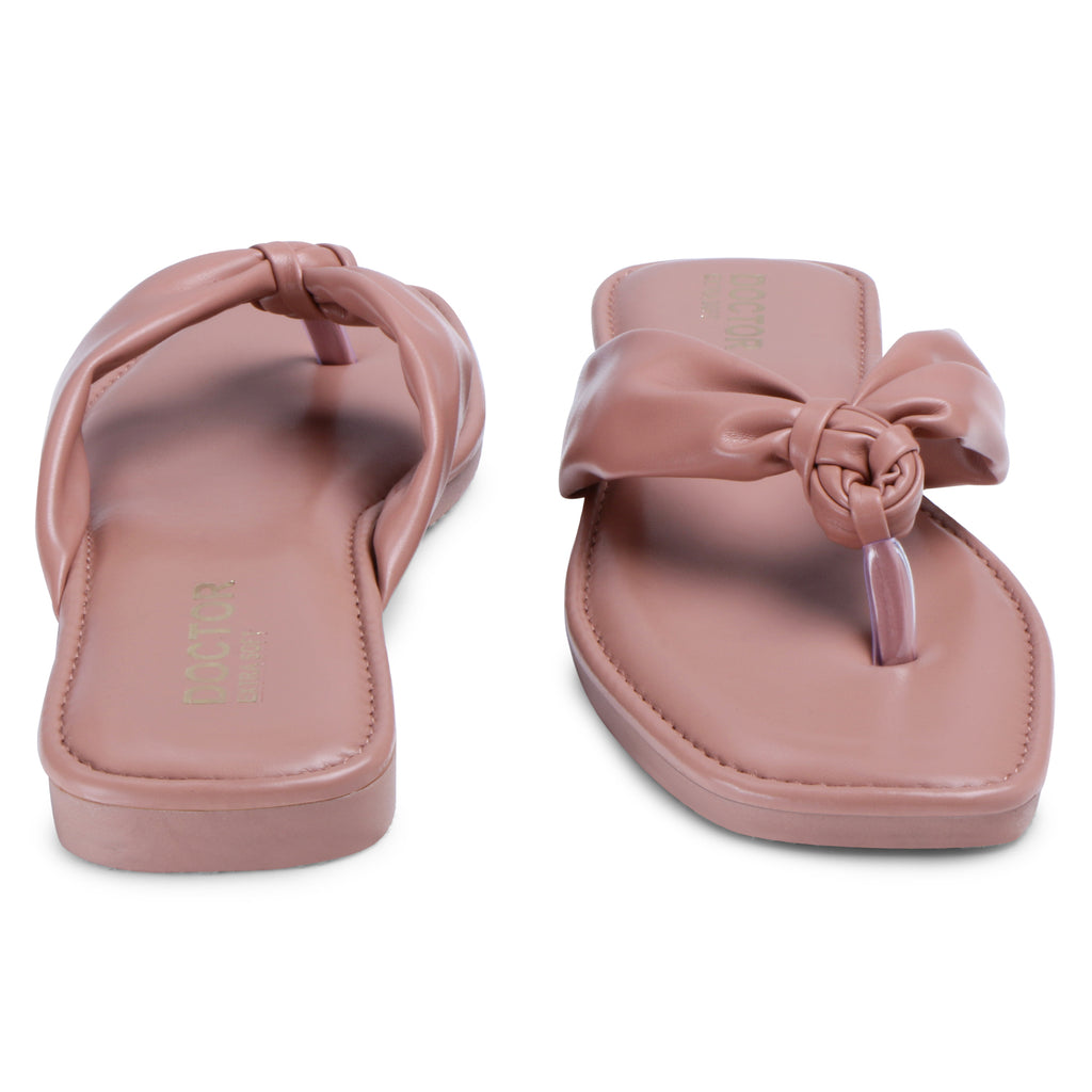 DOCTOR EXTRA SOFT D-653 Women's Thong Slippers — Memory Foam & Anti-Skid