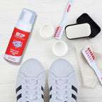 DOCTOR EXTRA SOFT Sports & Sneaker Care Kit |150 ml Shoe Foam Cleaner with Free Brush Quickly Remove Dirt & Stains Shoes Like White/Canvas/Tennis/Trainers/Nubuck/Suede/Loafers