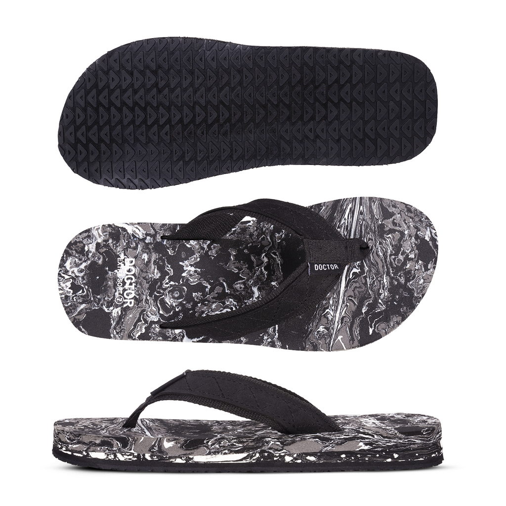 DOCTOR EXTRA SOFT D-29 Men's Slider Slippers — Anti-Skid