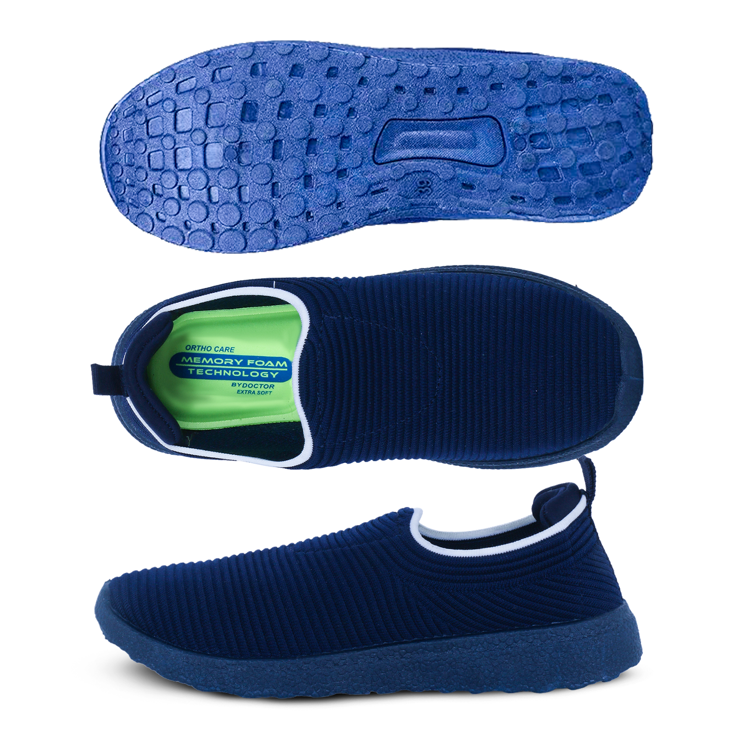 DOCTOR EXTRA SOFT D-1004 Women's Running Shoes — Memory Foam & Lightweight