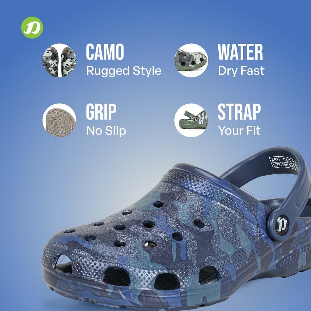 DOCTOR EXTRA SOFT D-503 Men's Clogs — Anti-Skid