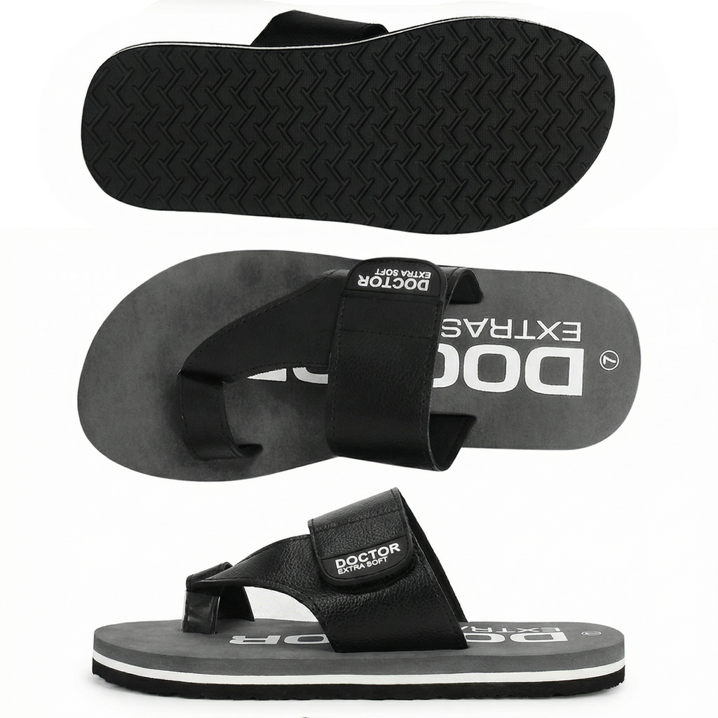 DOCTOR EXTRA SOFT D-26 Men's Flip Flops — Orthopedic